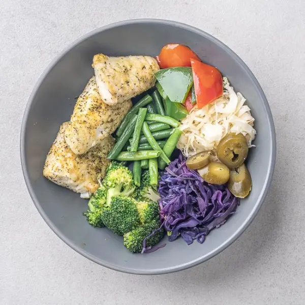 Fresh Jalapeno Fish Rice Bowl