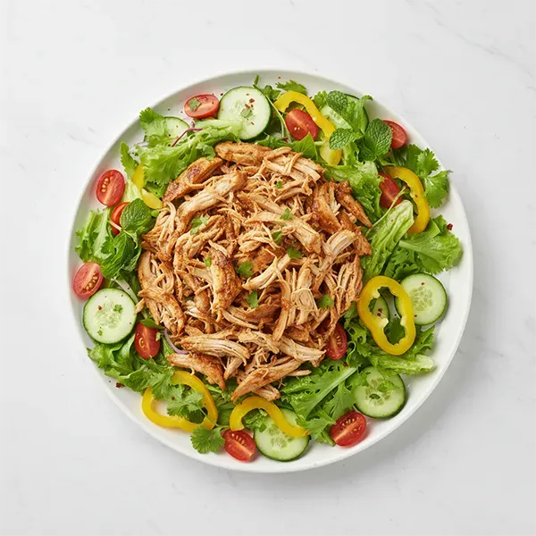 Al faham Shredded chicken garden salad