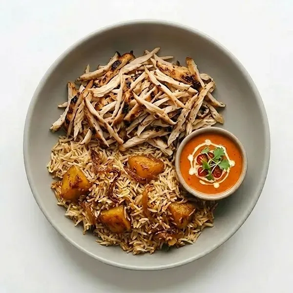 Chicken Zorbian With Creamy Tomato Sauce