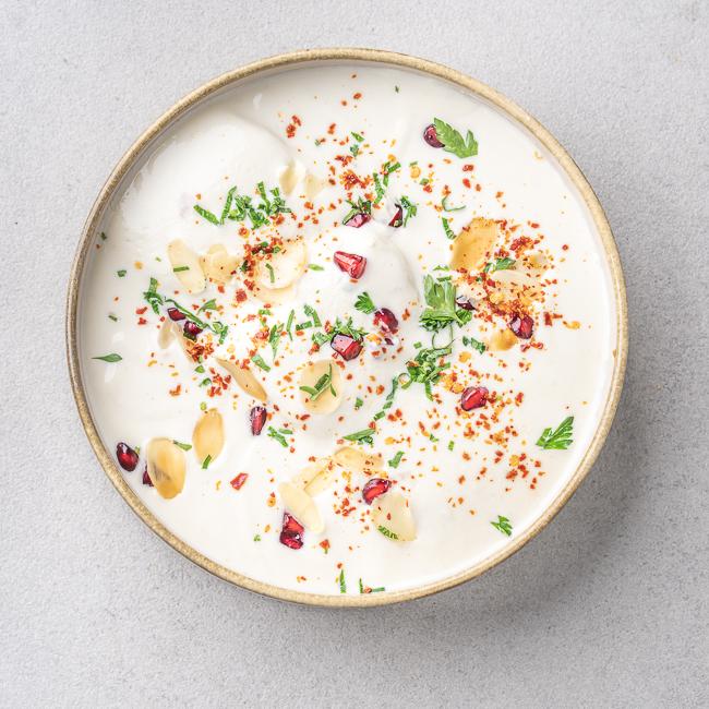 Lebanese Samkeh Harra with Spicy Tahini & Rice