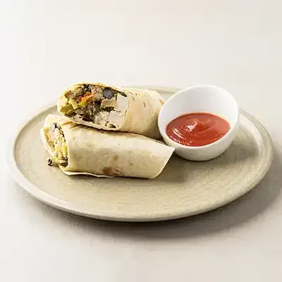 Tex-Mex Wrap with Chipotle Chilli Jam Tofu (V)