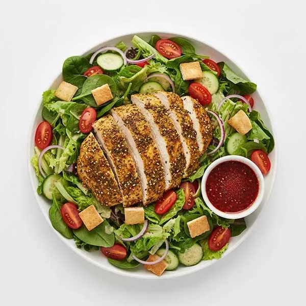 Zaatar Coated Chicken Salad